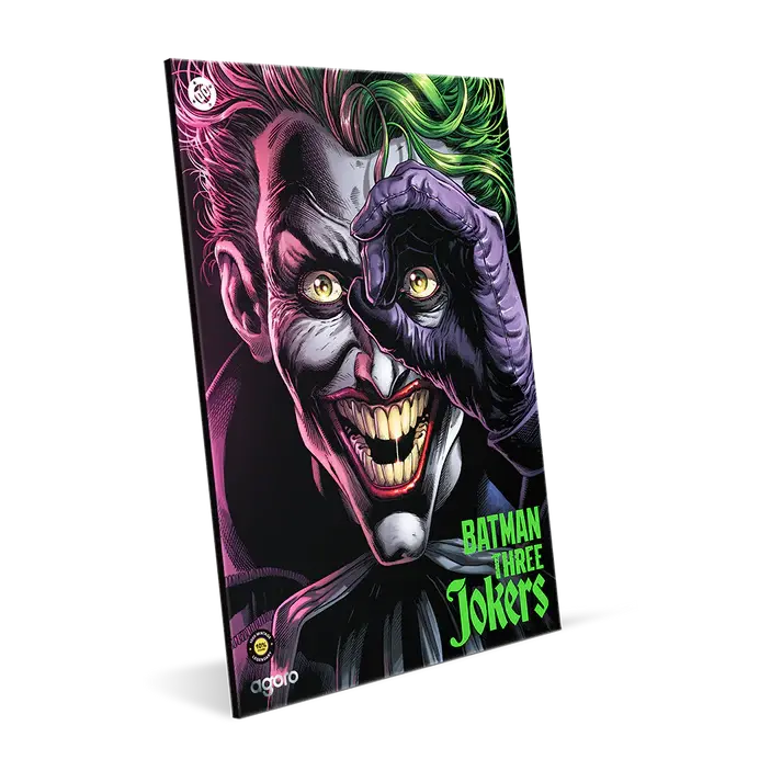 Miniatura: Batman Three Jokers #3 - The Comedian - 1 oz Silver Collectible Foil