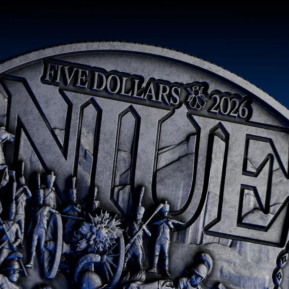Miniaturbild: Napoleon - Master of War - 2 oz .999 High Relief Silver Coin 5$ Niue 2026