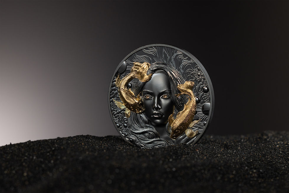Miniatura: GODDESS OF WATER 2 Oz Silver Coin 10$ Palau 2024