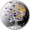 Thumbnail: TREE OF LUCK Amethyst 1 Oz Silver Coin 1$ Niue 2021