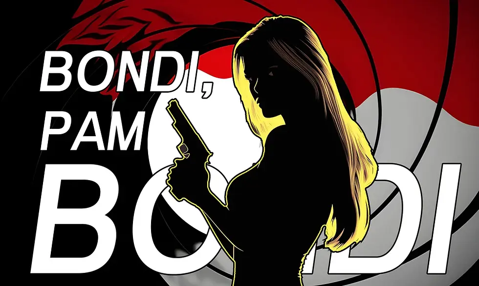 Thumbnail: 2025 Bondi Pam Bondi 007 1oz .999 Colorized Silver Bar
