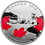 Thumbnail: Polar Bear with Painted Maple Leaf 999.9 Silver Coin $25 Canada 2016