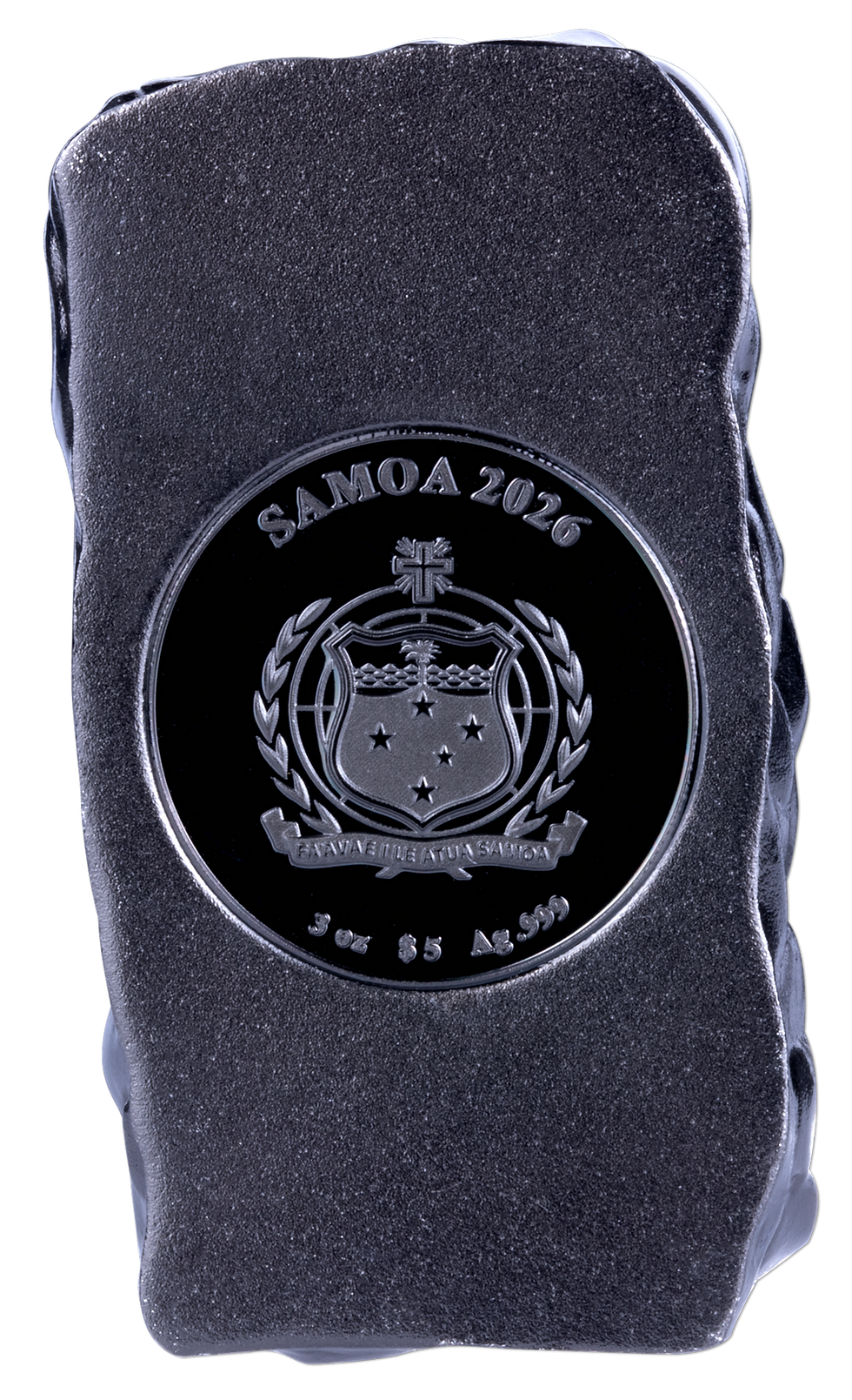 Miniatura: The 3D Eagle - 3oz .999 High Relief Silver Coin - 5$ Samoa 2026