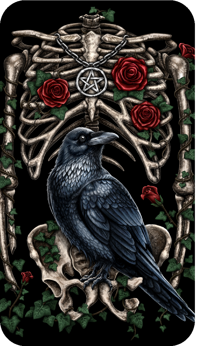 Miniaturbild: Echoes of Eternity - Corvus Colorized 1 oz .999 Silver Art Bar