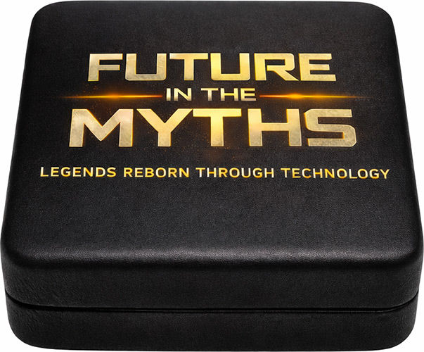 Miniatura: THOR Future In The Myths Glow in Dark Edition 1Oz Copper Round Italy 2025