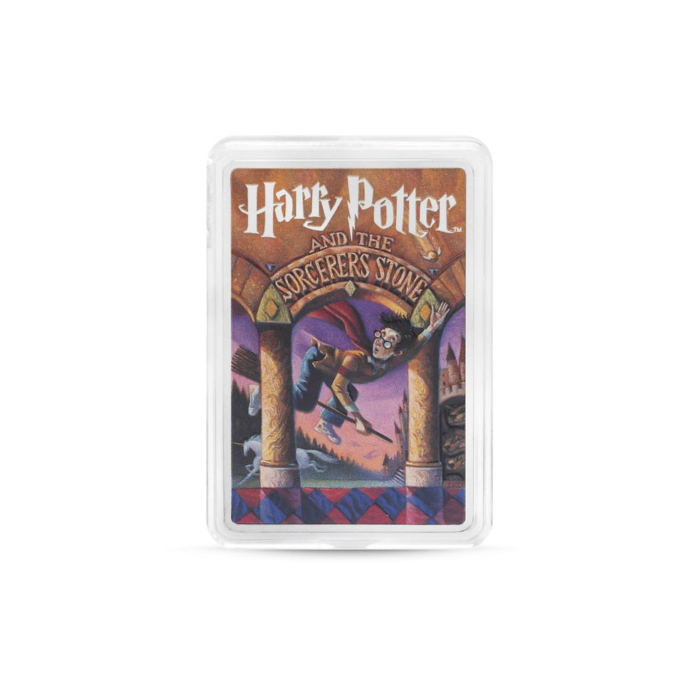 Thumbnail: Harry Potter Book Covers: Harry Potter and the Sorcerer's Stone 2 oz SilverCoin