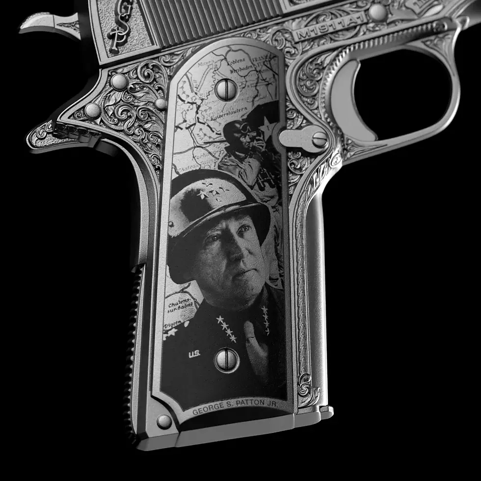 Thumbnail: General Patton's 1911 - 2 oz .999 Silver Coin - 5 Tala Samoa 2026