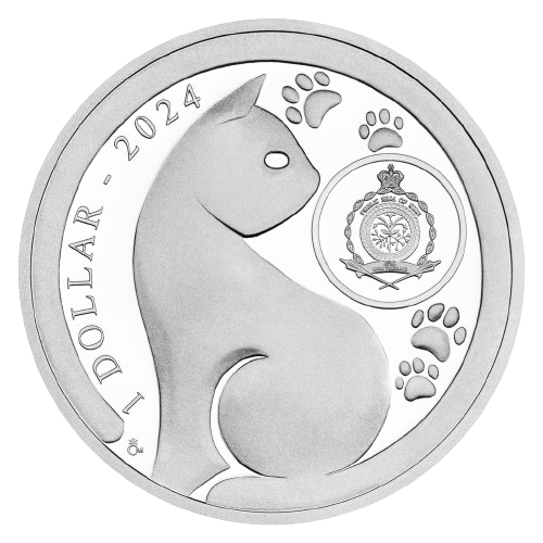 Miniatura: PERSIAN CAT - Cat Breeds Series - 1 Oz Silver Coin 1$ Niue 2024