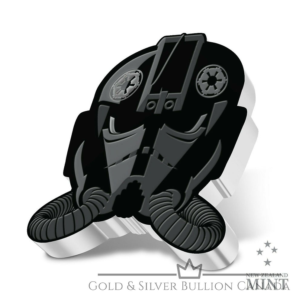 Thumbnail: The Faces of the Empire™ – Imperial TIE Fighter Pilot™ 1oz Silver Coin 2021