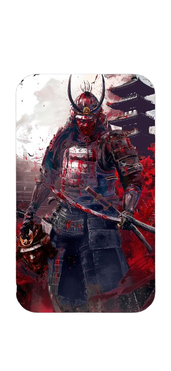Miniature : Blood of my Enemies Samurai & Geisha 1oz .999 Colorized Bar 2023