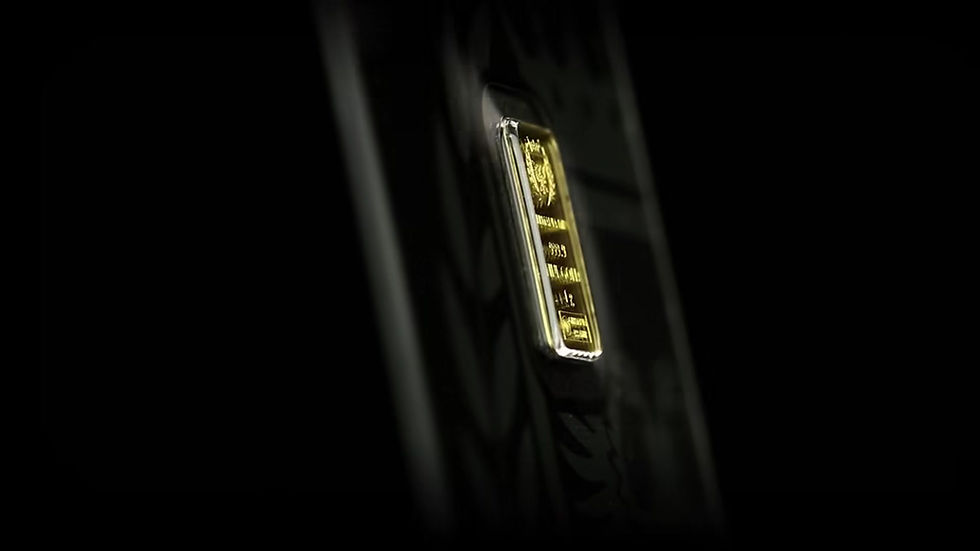 Miniatura: Germania Mint - 1g 999.9 Gold Minted Bar