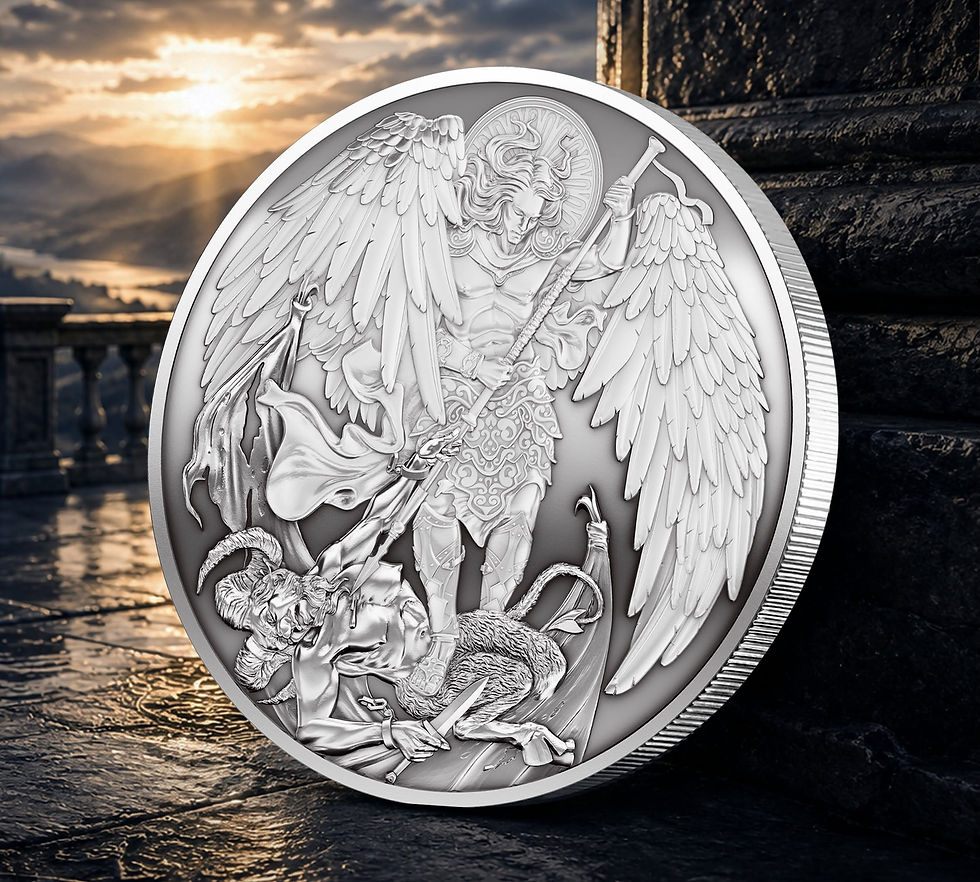 Thumbnail: Michael - 1oz High Relief .999 Silver Bullion - 2$ Niue 2026