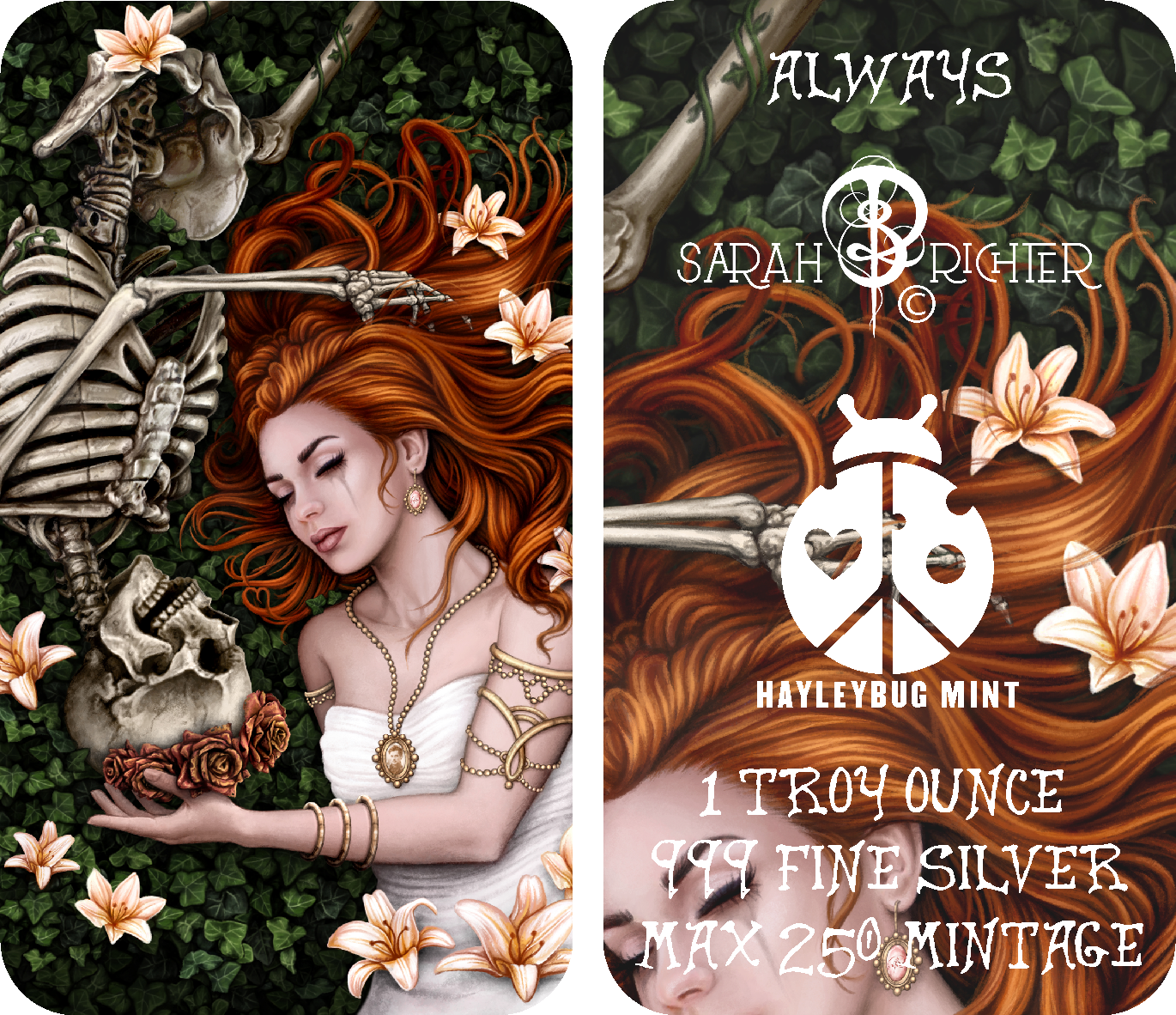 Echoes of Eternity - Always Colorized 1 oz .999 Silver Art Bar