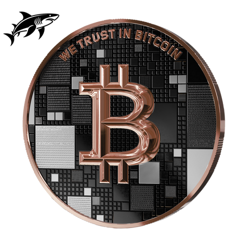 Project Shark: Black Platinum + Rose Gold Silver Coin Satoshi 2026 in ...