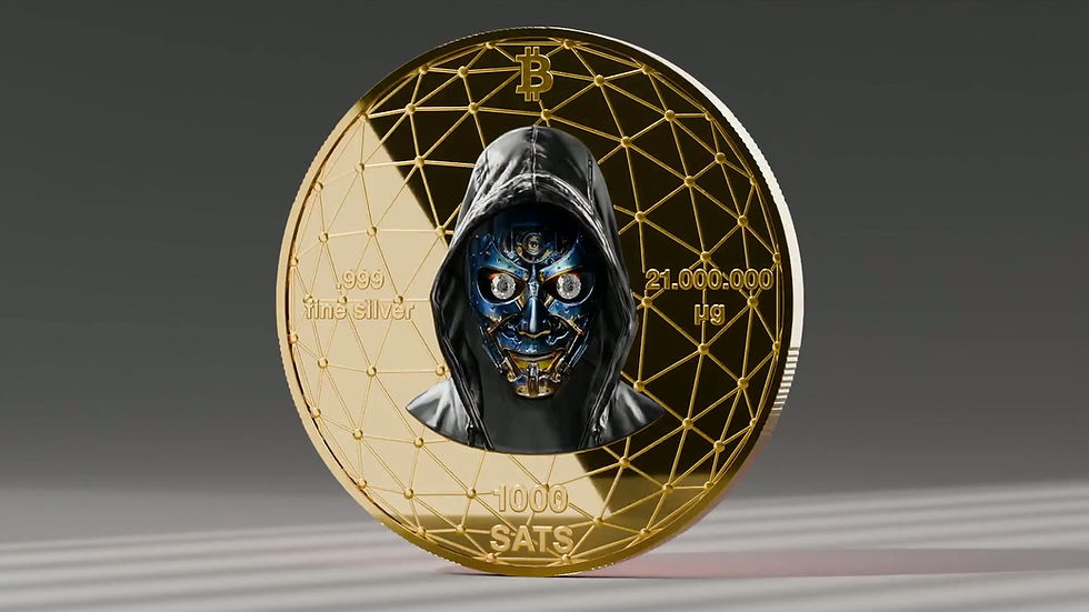 Miniature : PROJECT USA Limited Edition Silver Coin Satoshi 2025