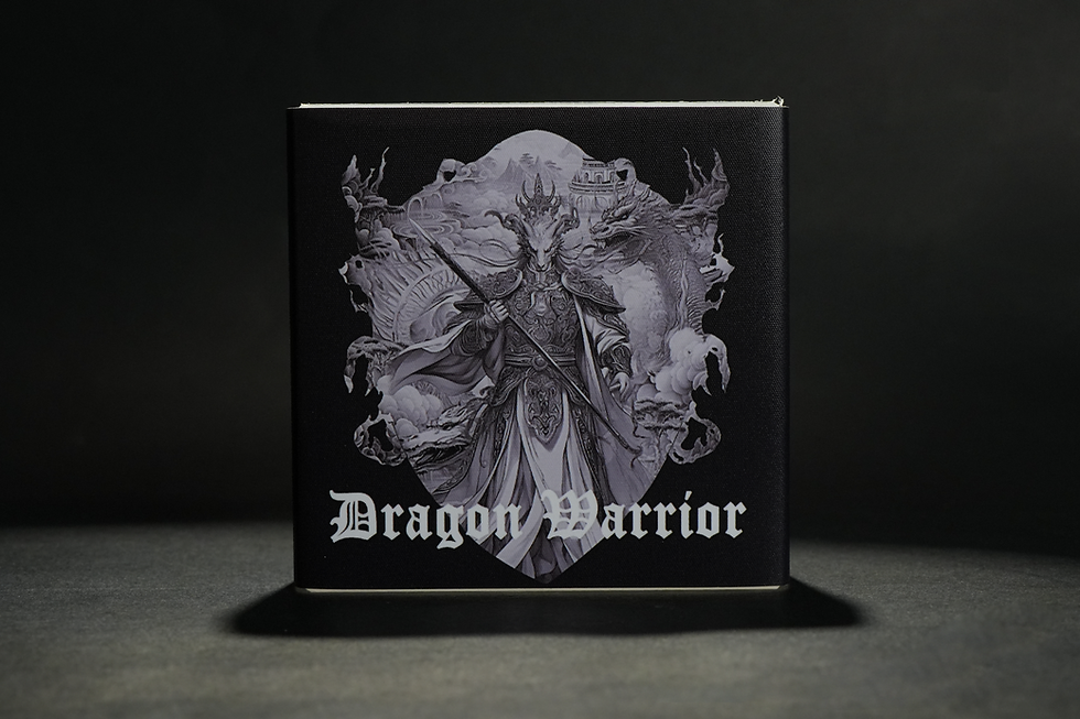 Miniature : Eternal Dragon Guardian Angel of the Sacred Celestial Realms - 2 oz Silver 2025