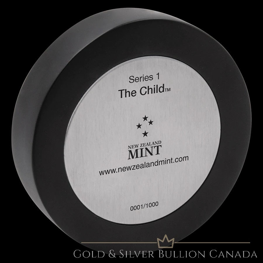 Miniaturbild: Das Kind Der Mandalorianer 150g Sterling Silber Miniatur NZ Mint Star Wars