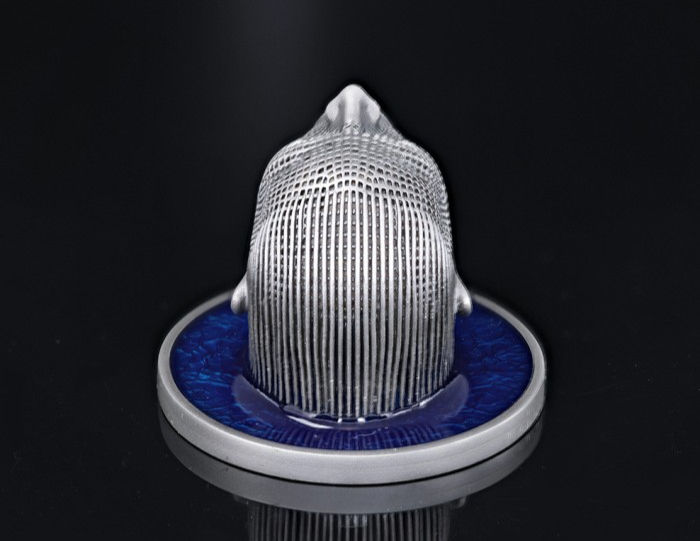 Thumbnail: LADY WATERFALL: Wireframe Art Series - 2 Oz Silver Coin - 2$ Niue 2026