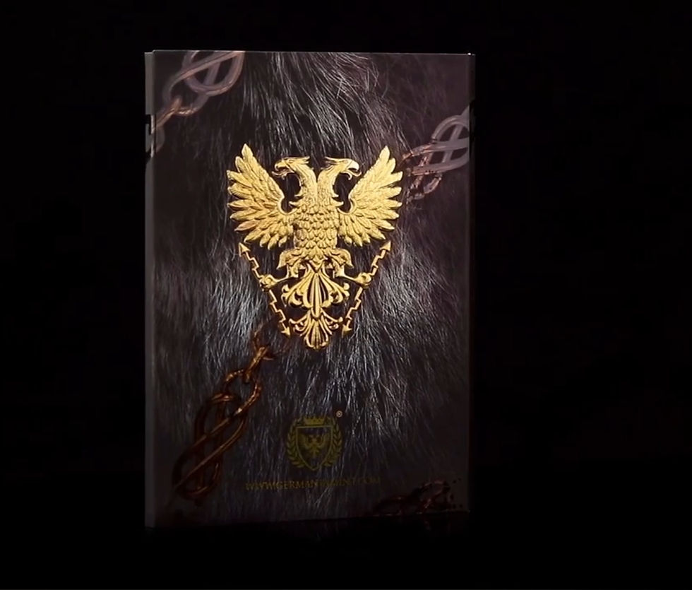 Miniatura: Germania beasts: Fenrir 2 X 1 oz Silver ennobled Gold and Black Germania 2022