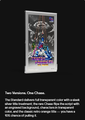 Miniature : The Transformers: The Movie (1986) Poster 1 oz Silver Collectible Foil Niue 2026