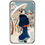 Miniaturbild: Scottdale Mint Merry Christmas Winter Geisha Colorized 1 oz Silver Bar