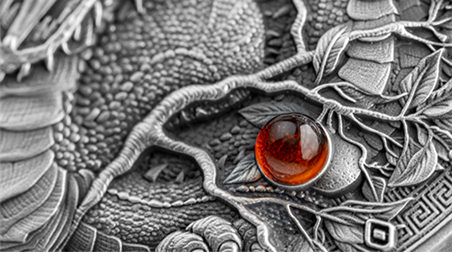 Thumbnail: LADON GREEK DRAGON Dragons 2 Oz Silver Coin 2$ Niue 2022