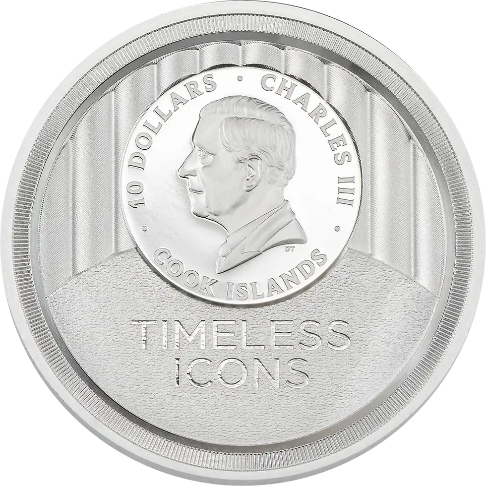 Miniaturbild: Statue Of Liberty - Timeless Icons 2oz .999 Silver Coin $10 Cook Islands 2026