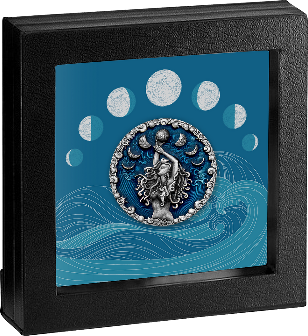 Thumbnail: CALYPSO Greek Mythology 2 Oz Silver Coin 5$ Niue 2023