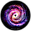 Thumbnail: MILKY WAY - UNIVERSE - 2 oz Silver Concave Coin - 5$ Niue Islands 2022