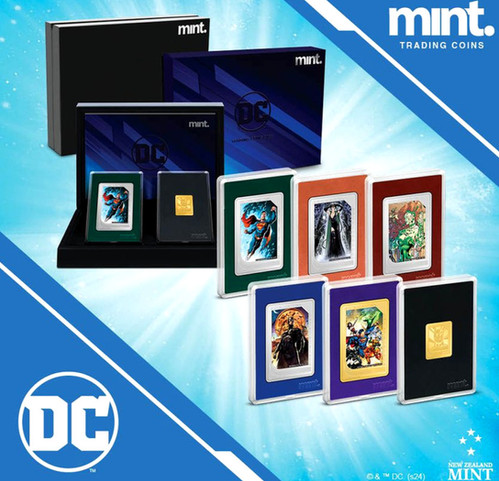 2023 Niue Mint Trading Coins - DC UNIVERSE 2 x 1 oz Silver Coin Set ...
