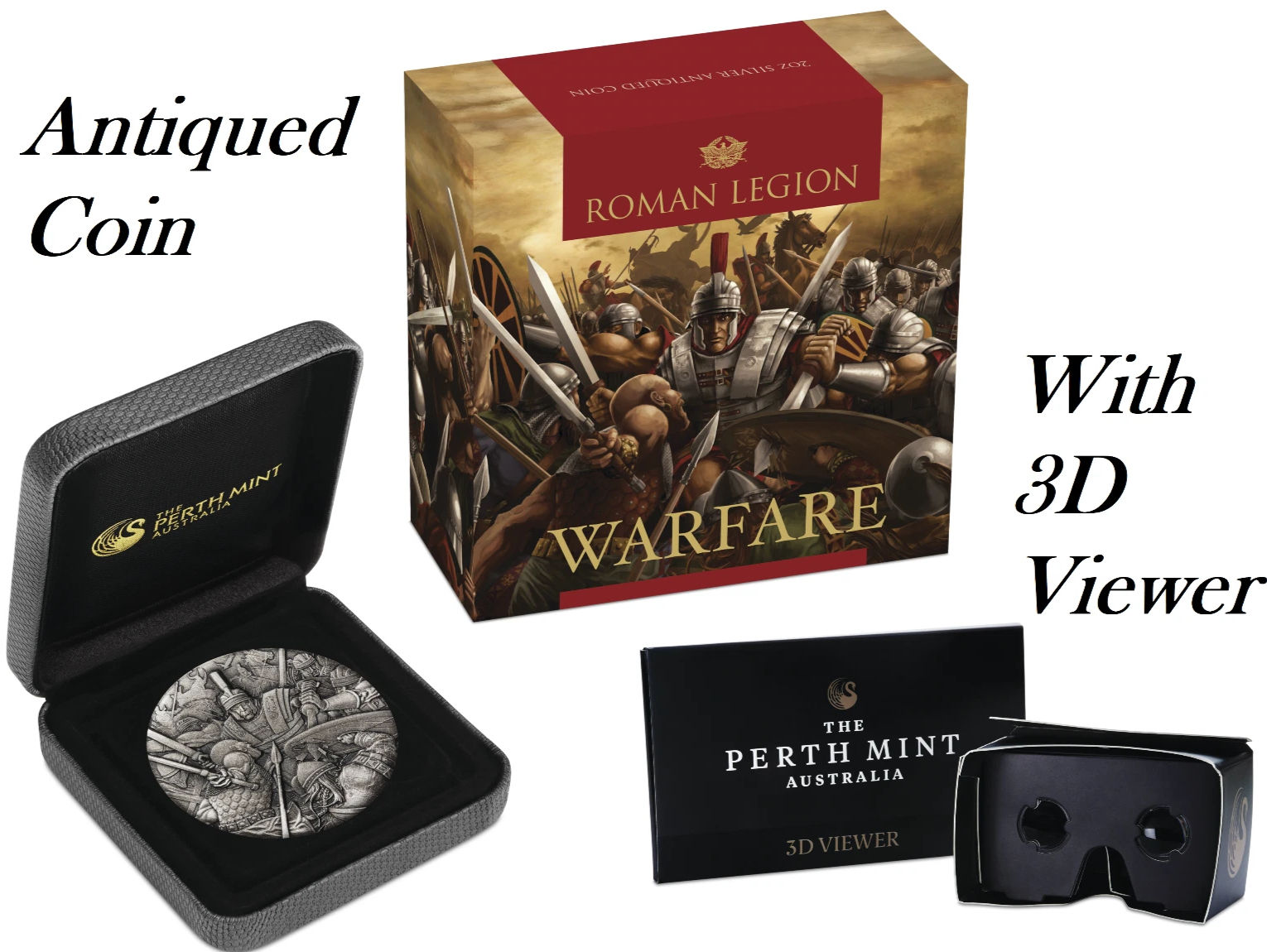 Warfare: Roman Legion Tuvalu 2018 2 Dólares - Moneda de plata de 2 oz Alto Relieve