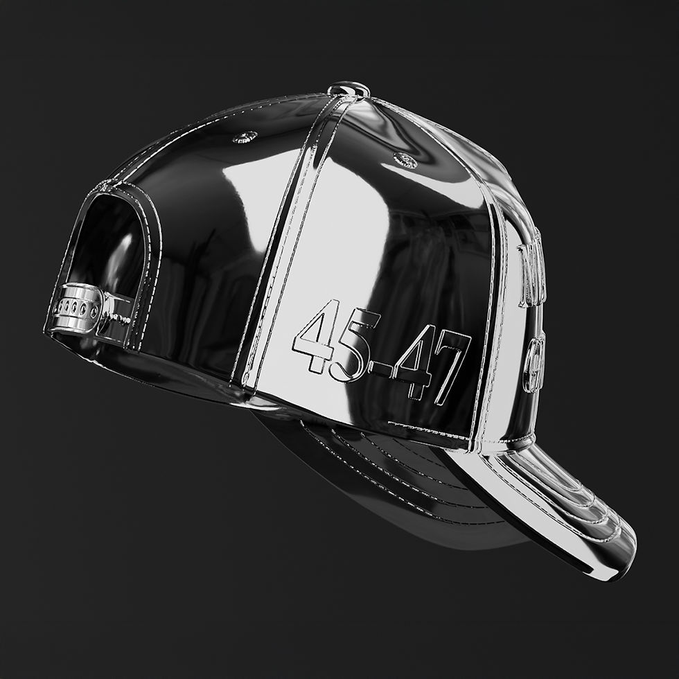 Thumbnail: The MAGA HAT - 1.178kg .999 Pure Silver Sculpture