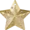 Miniatura: WINTER FOREST Star - Holiday Ornament - 1 Oz Silver Gold Glided 5$ Cook 2025