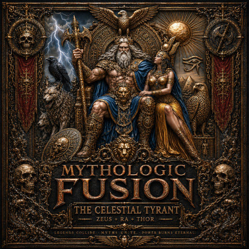 Thumbnail: THE CELESTIAL TYRANT Mythologic Fusion 5 Oz .999 Copper Bar 2026
