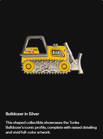 Miniatura: Tonka - Bulldozer - 1oz Silver Collectible Coin 2$ Niue 2026