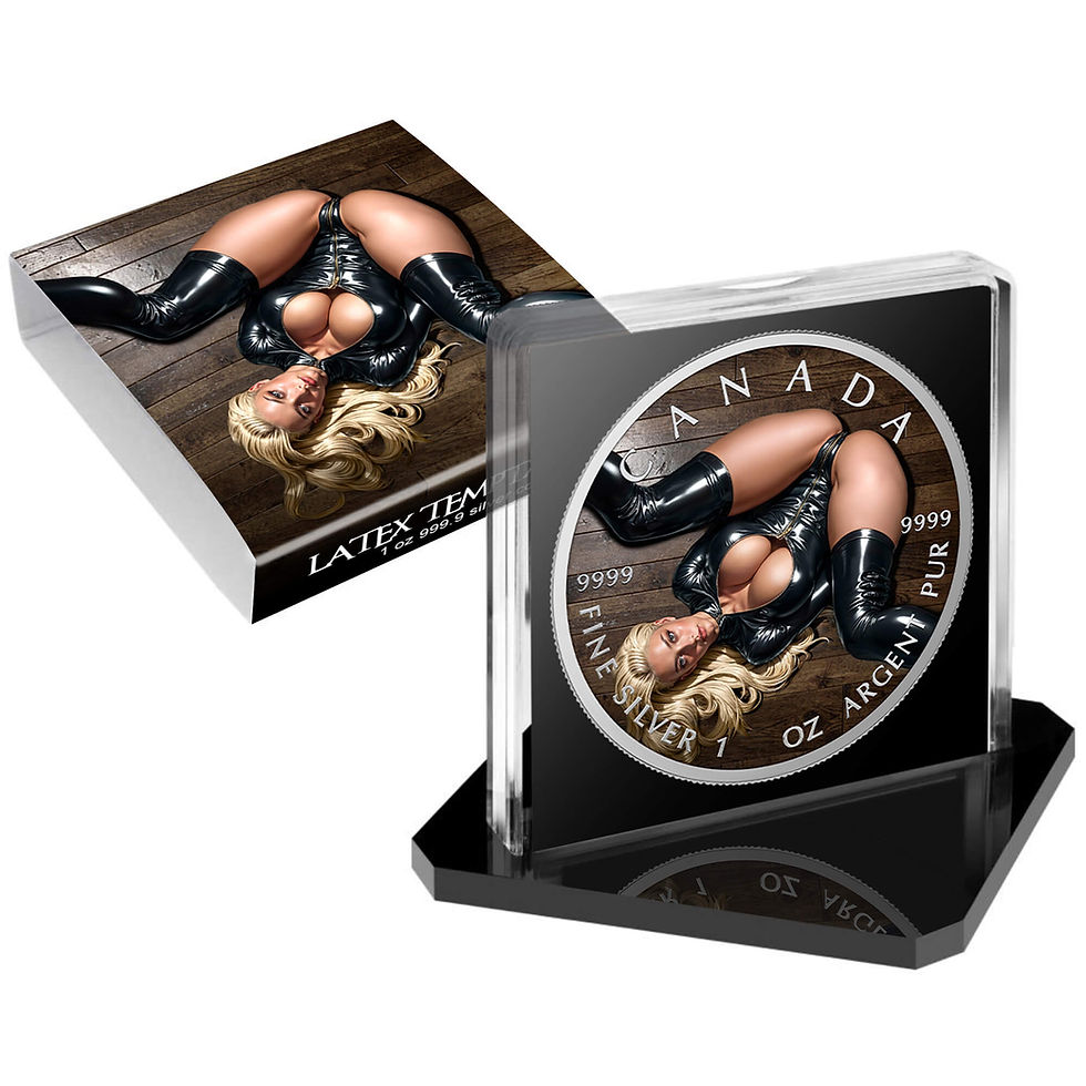 Thumbnail: Latex Temptation - 1 oz 999.9 Silver Coin - 5$ Canada 2026