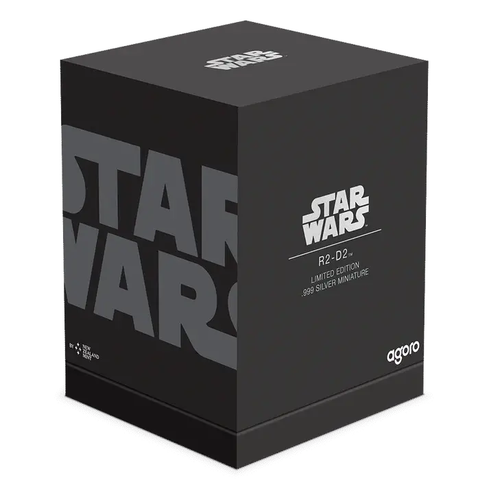 Miniaturbild: R2-D2 - 4.5oz .999 Pure Silver Star Wars Miniature Series 2024