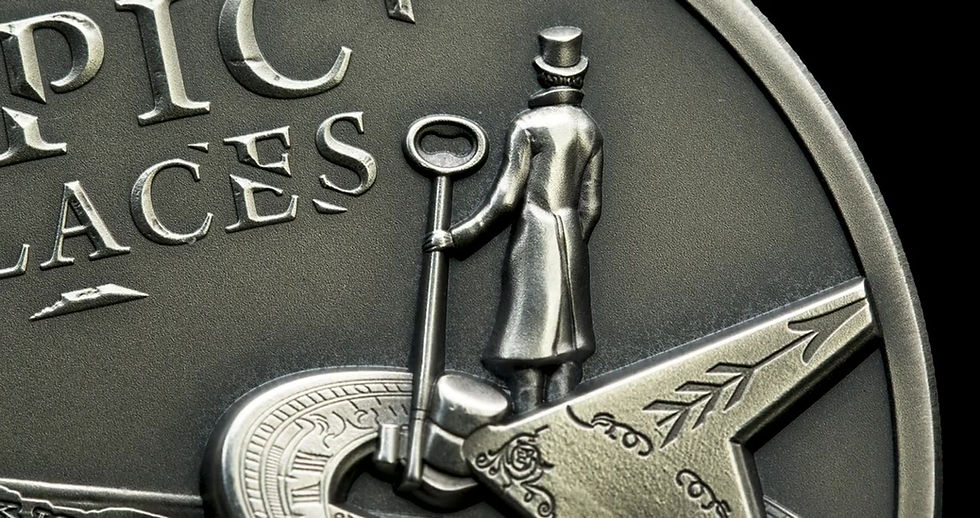 Miniatura: EL DORADO - Epickie Miejsca - Srebrna Moneta 3 Oz 20 $ Wyspy Cooka 2022
