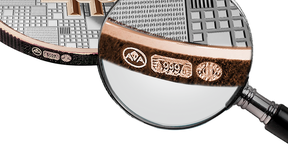 Miniatura: Project Crab: Rose Gold Edition Silver Coin Satoshi 2026 in ApoPaxx