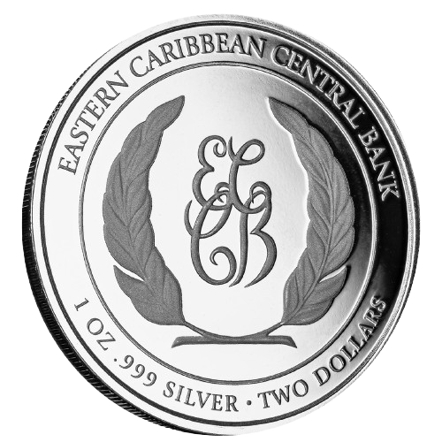 Miniaturbild: 2023 Antigua & Barbuda Rum Runner Colorized 1 oz Silver Coin