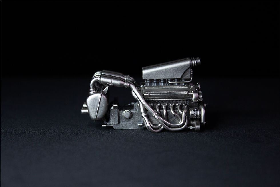 Miniatura: 2024 Korea The Engine 3 oz Silver Miniature
