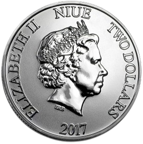 Thumbnail: 2017 1 oz Niue Disney Mickey Mouse Steamboat Willie Partial Colorized Coin