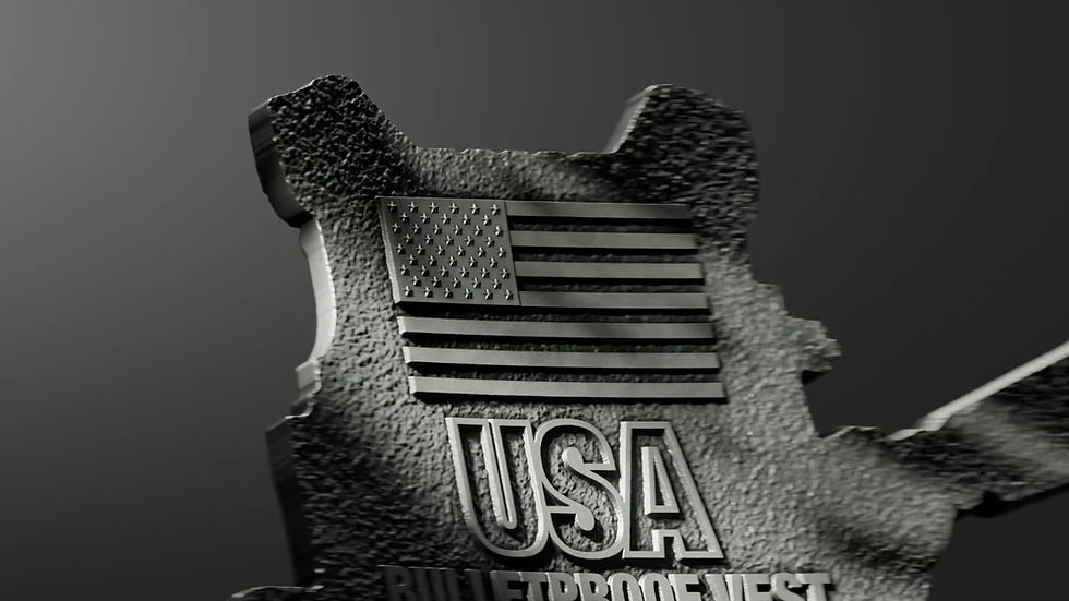 Thumbnail: USA Bulletproof Vest 2 oz .999 Silver Collectible