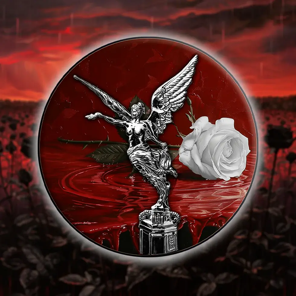 Miniatura: 2024 Mexico Libertad 1oz .999 Silver Coin "The Rose"