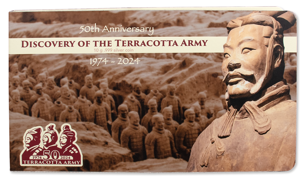 Miniatura: 2024 Fiji Discovery of Terracotta Army 50th Ann. 10g Silver Coin