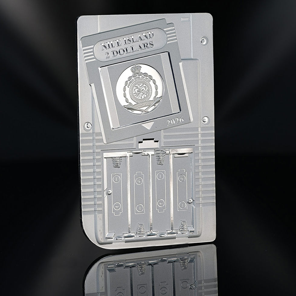 Thumbnail: GAME TOY: TechStalgic Series - 2 Oz .999 Silver Coin - 2$ Niue 2026
