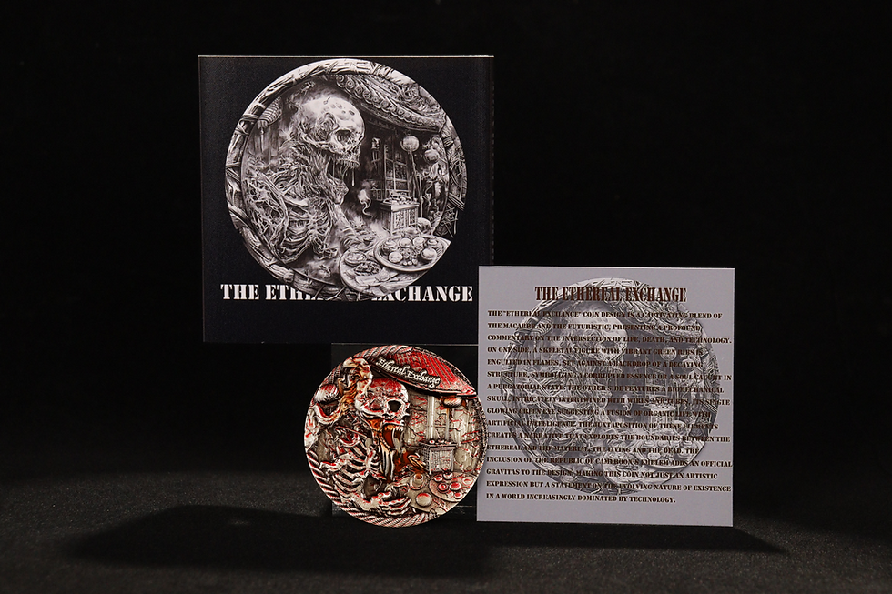Miniatura: Ethereal Exchange - 2 oz .999 Silver Coin - 2000 Francs CFA Cameroon 2025