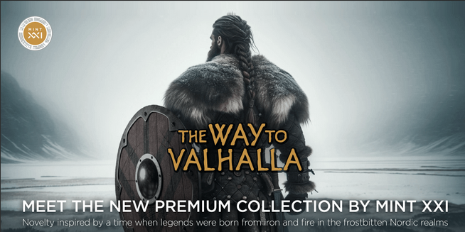 Thumbnail: RAGNAR The Way to Valhalla 2 oz Silver Coin 2000 Francs CFA Cameroon 2024