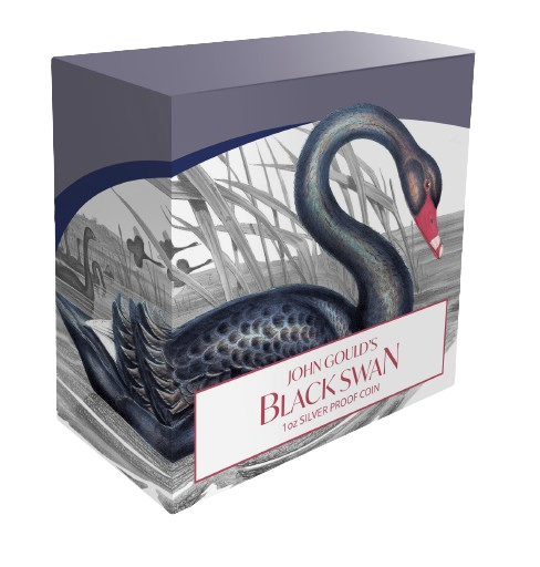 Miniatura: 2024 Niue Black Swan Proof 1 oz Silver Coin
