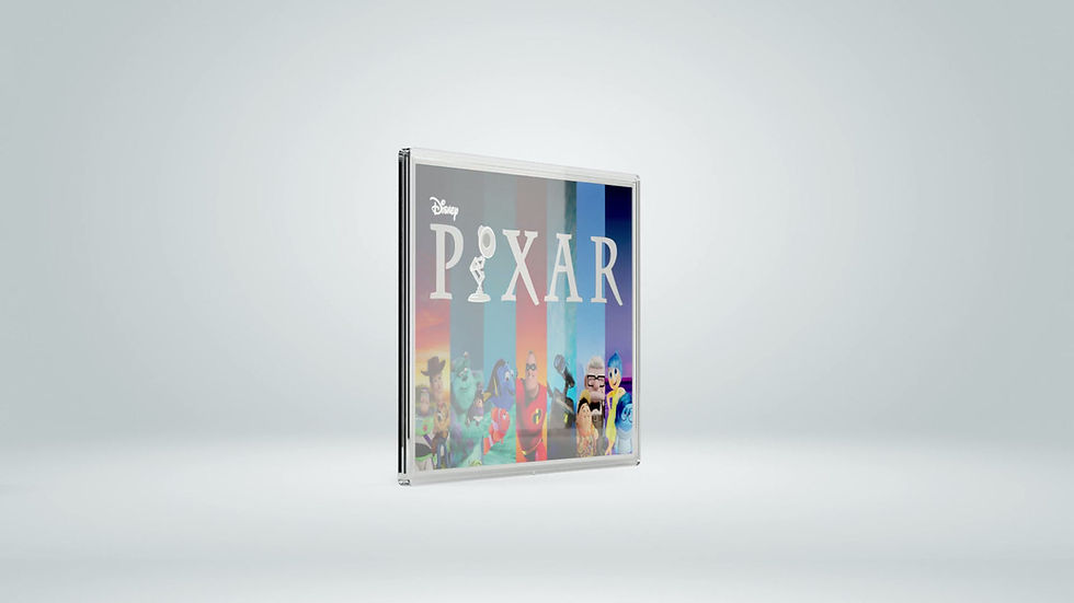 Miniatura: Disney Pixar - Celebrating Pixar - 1oz Silver Collectible Foil 2$ Niue 2026